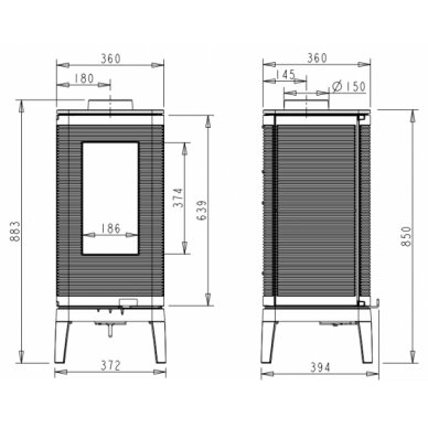 Invicta IWAKI, antratsiithall 7 kW 2