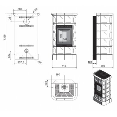 Kratki BLANKA 8 ahi, 8 kW 3