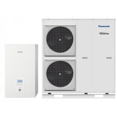 Panasonic T-CAP Super vaikne 16 kW õhk-vesi soojuspump