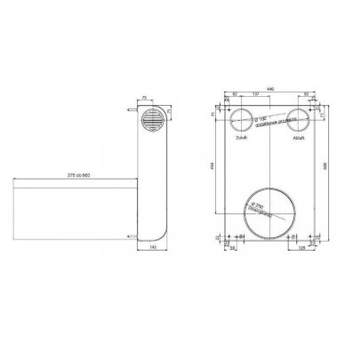 Zehnder ComfoAir 70 (70m3/ч) мини рекуператор 1